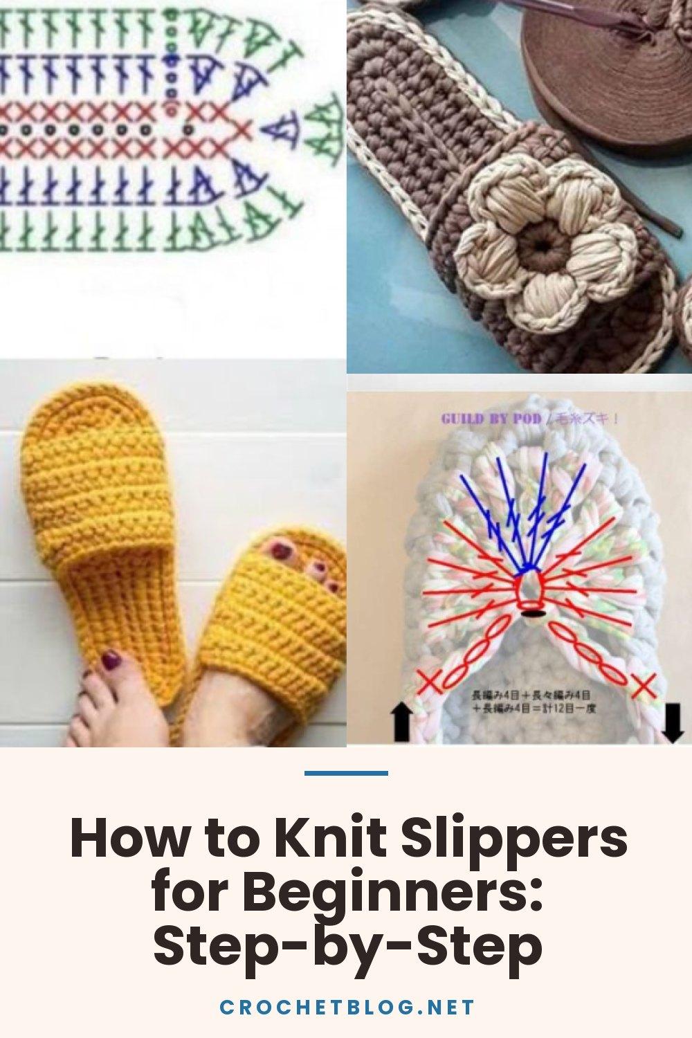 How to Knit Slippers for Beginners: Step-by-Step