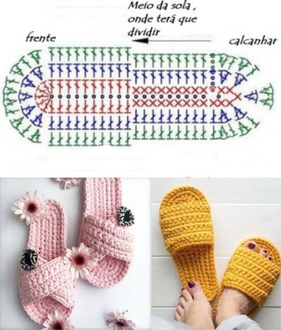 how to knit slippers for beginners step by step 6