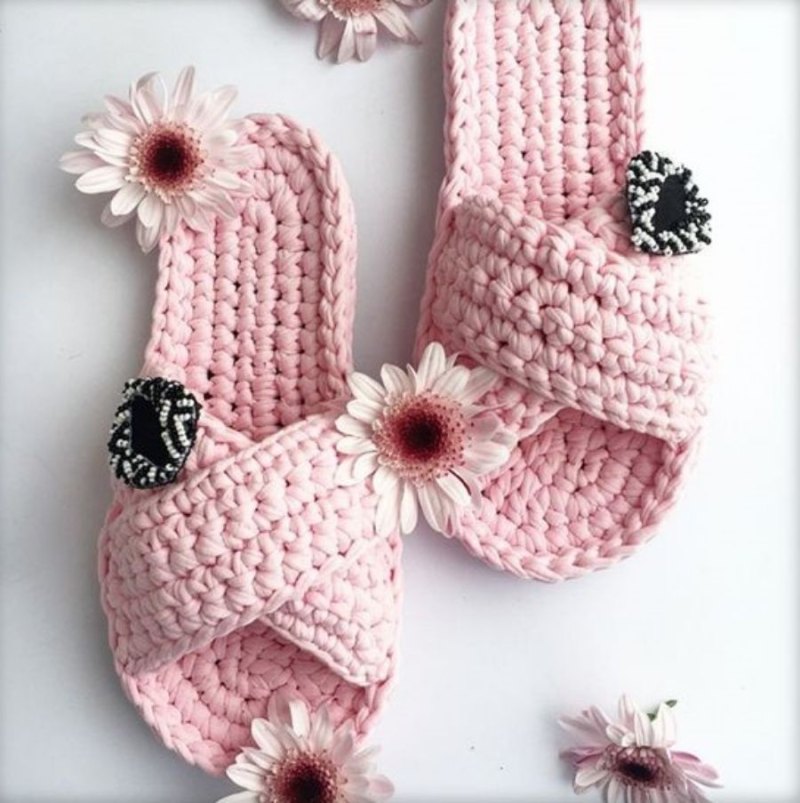how to knit slippers for beginners step by step 9