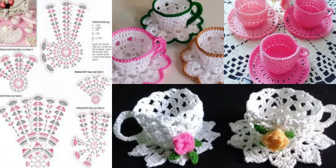how to make a crochet teacup