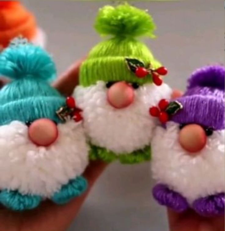 how to make a pompom gnome 2