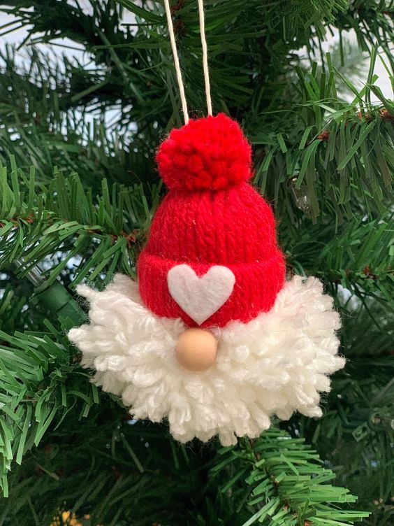 how to make a pompom gnome 8