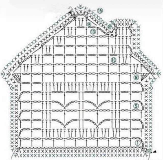 how to make houses in crochet 4