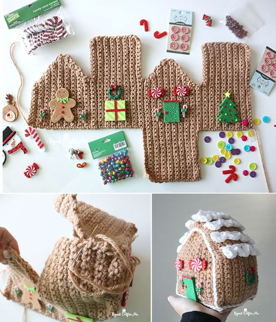 how to make houses in crochet 6