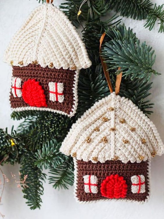 how to make houses in crochet 7