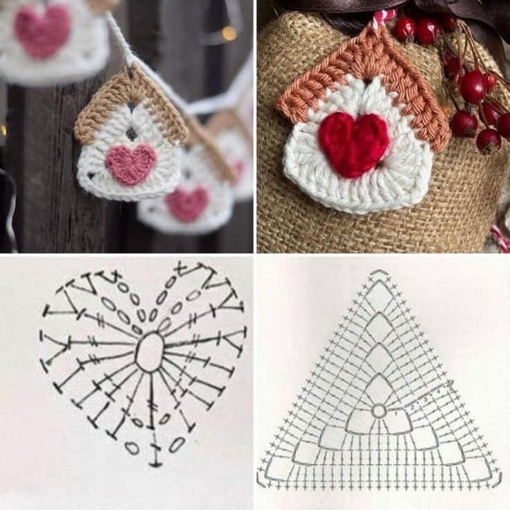 how to make houses in crochet