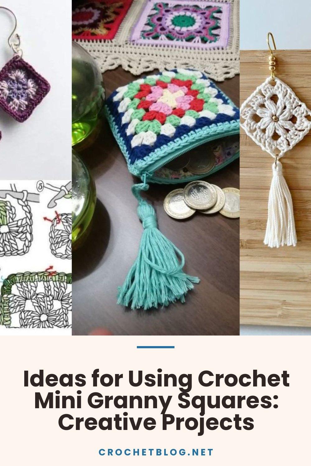 Ideas for Using Crochet Mini Granny Squares: Creative Projects