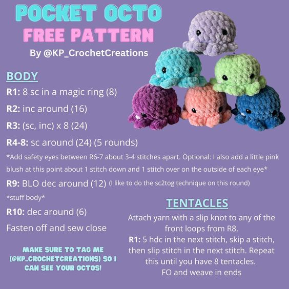 kawaii crochet ideas 3