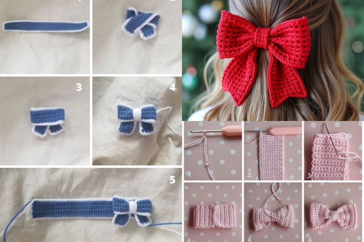 knitted bows for different occasions 14