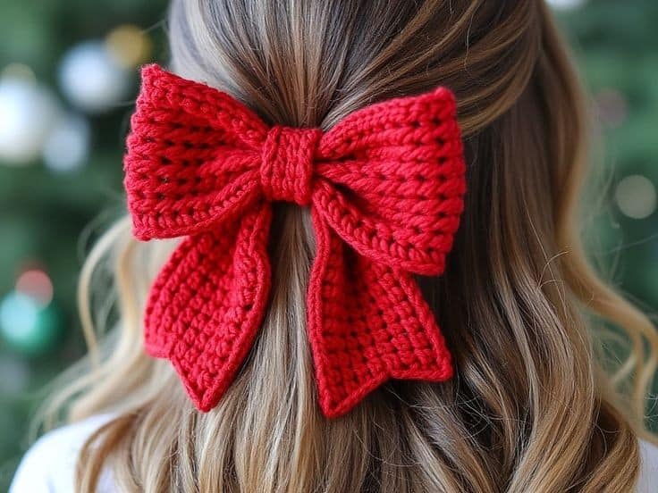 knitted bows for different occasions 7