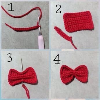 knitted bows for different occasions 8