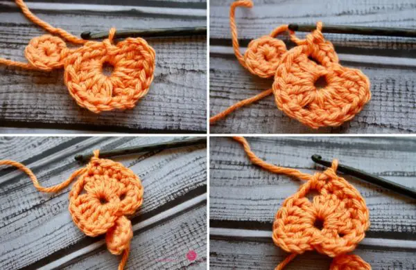 leaves fall crochet granny square 1