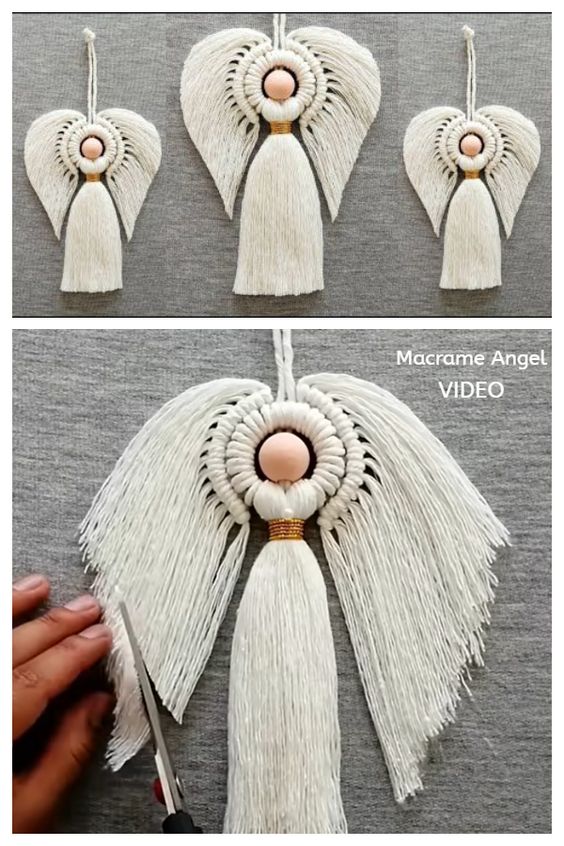 macrame angels tuto and ideas 2