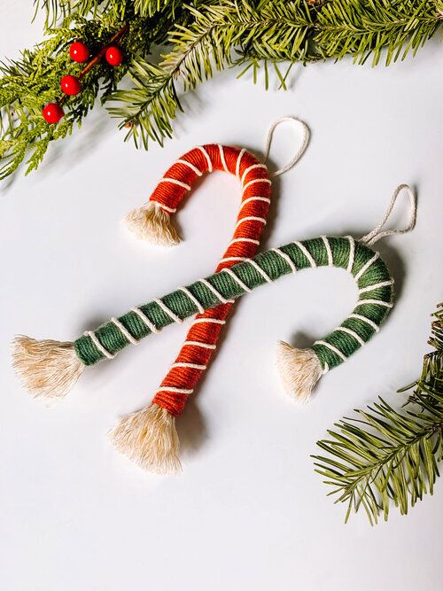 macrame christmas ornament ideas 9