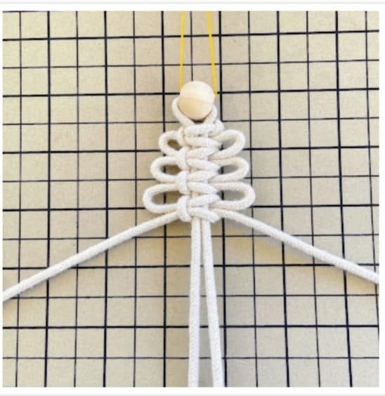 macrame christmas tree decorations 3