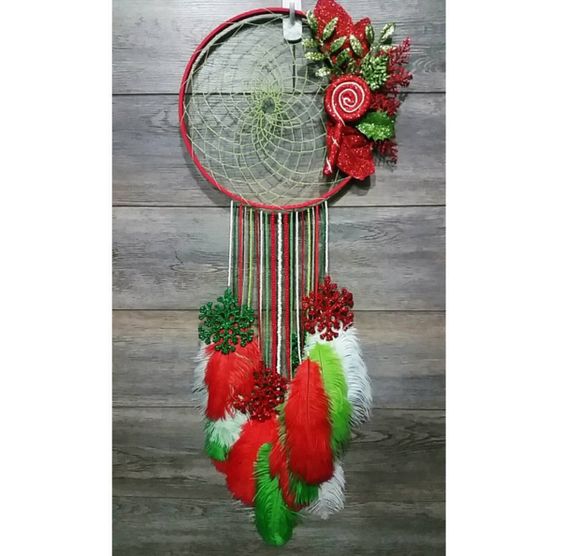 magical christmas theme dream catcher 4