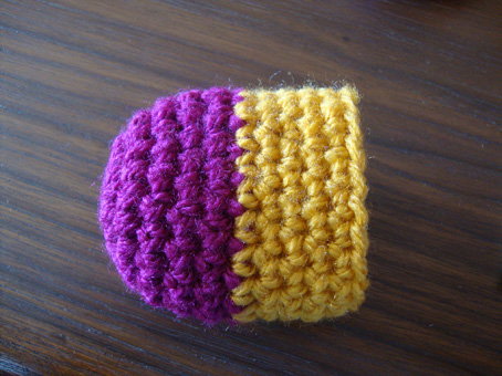 mini crochet socks for christmas 3