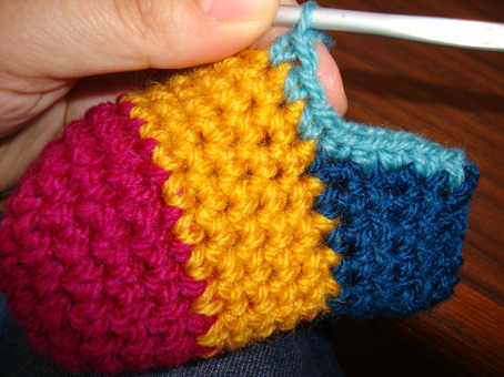 mini crochet socks for christmas 8