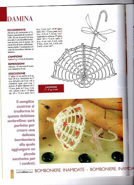 mini crochet umbrella ideas 1