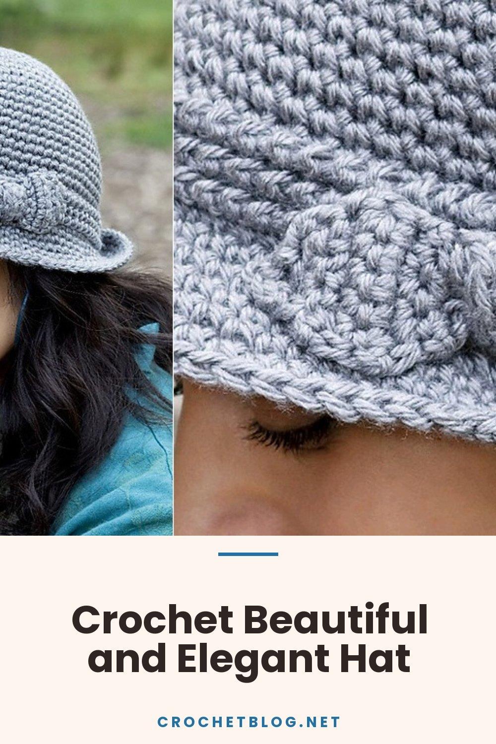 Crochet Beautiful and Elegant Hat