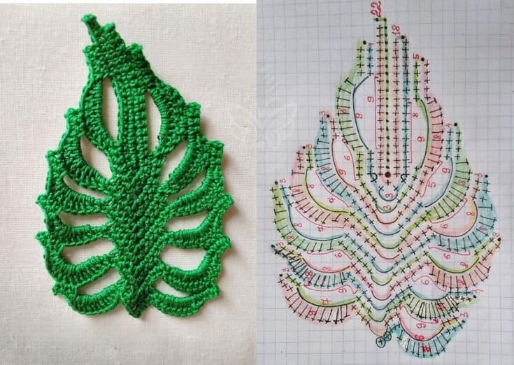 monstera plants free crochet patterns 8