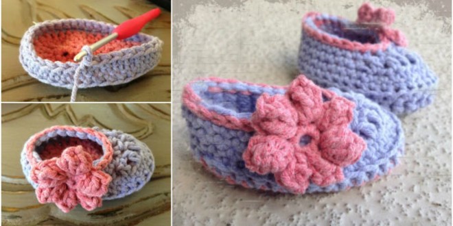 newborn baby booties crochet