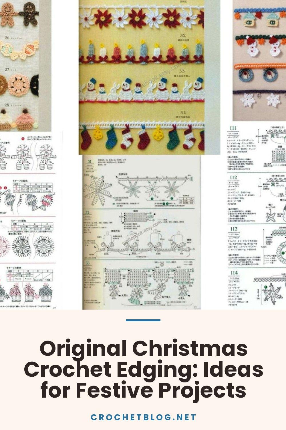 Original Christmas Crochet Edging: Ideas for Festive Projects