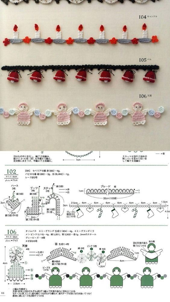 original christmas crochet edging 3