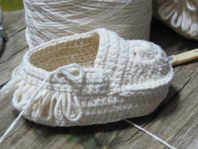 original crochet baby booties 7