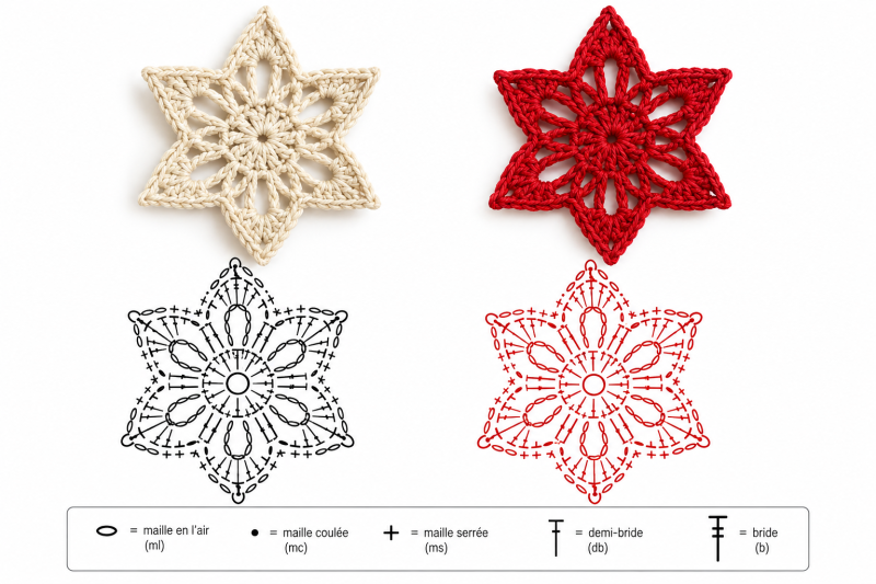 original wall art ideas crochet stars 1
