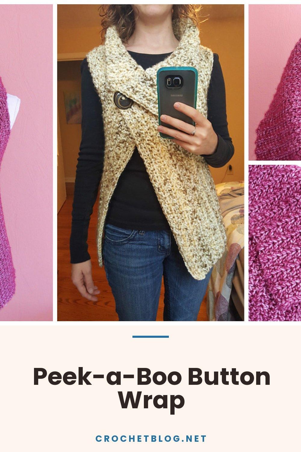 Peek-a-Boo Button Wrap