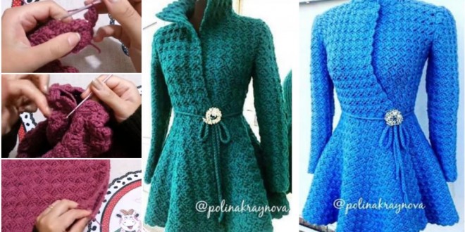 princess crochet cardigan