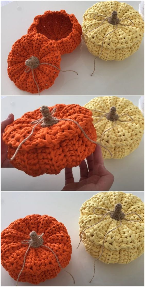 pumpkin crochet ideas and free patterns 4