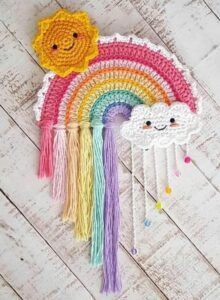 rainbow crochet 1