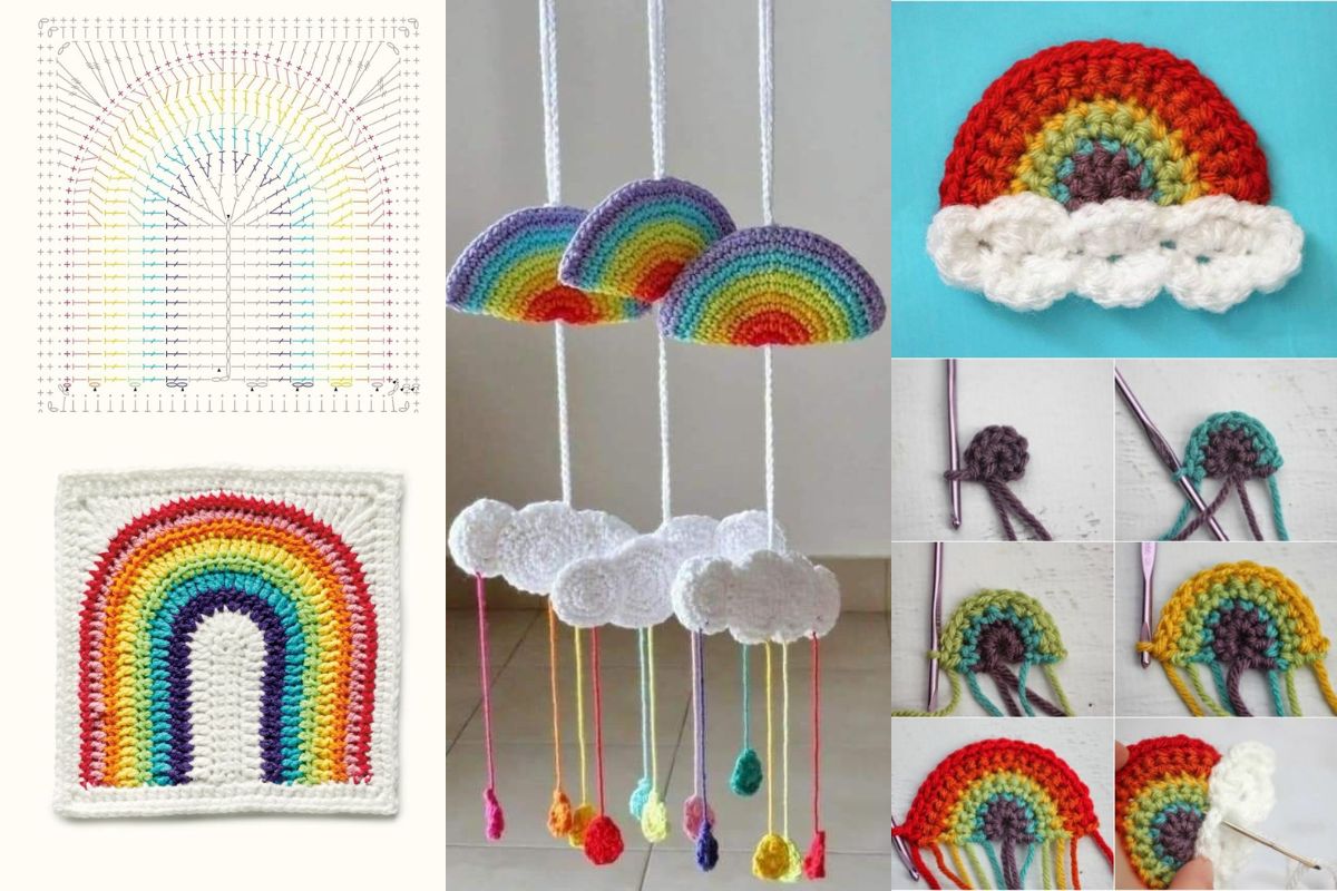 rainbow crochet 10