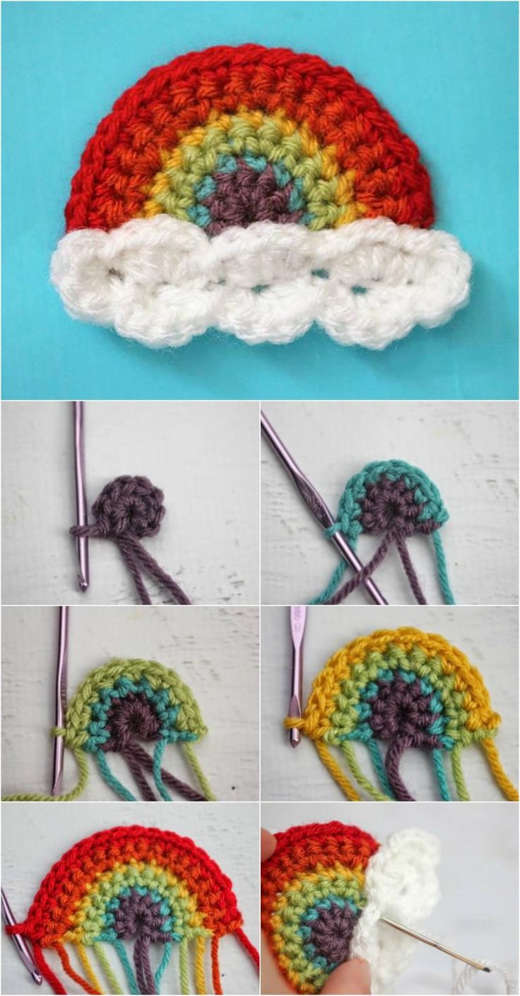 rainbow crochet 5