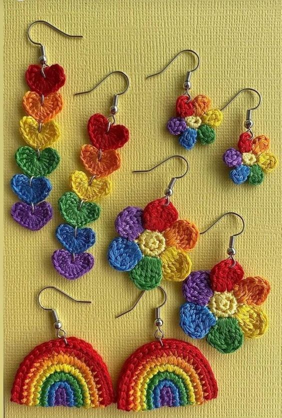 rainbow crochet 8