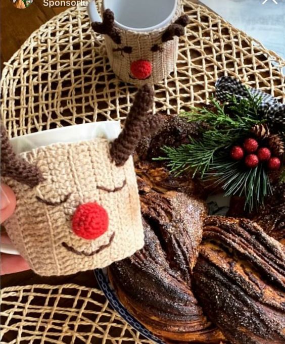 reindeer ornament crochet pattern 3