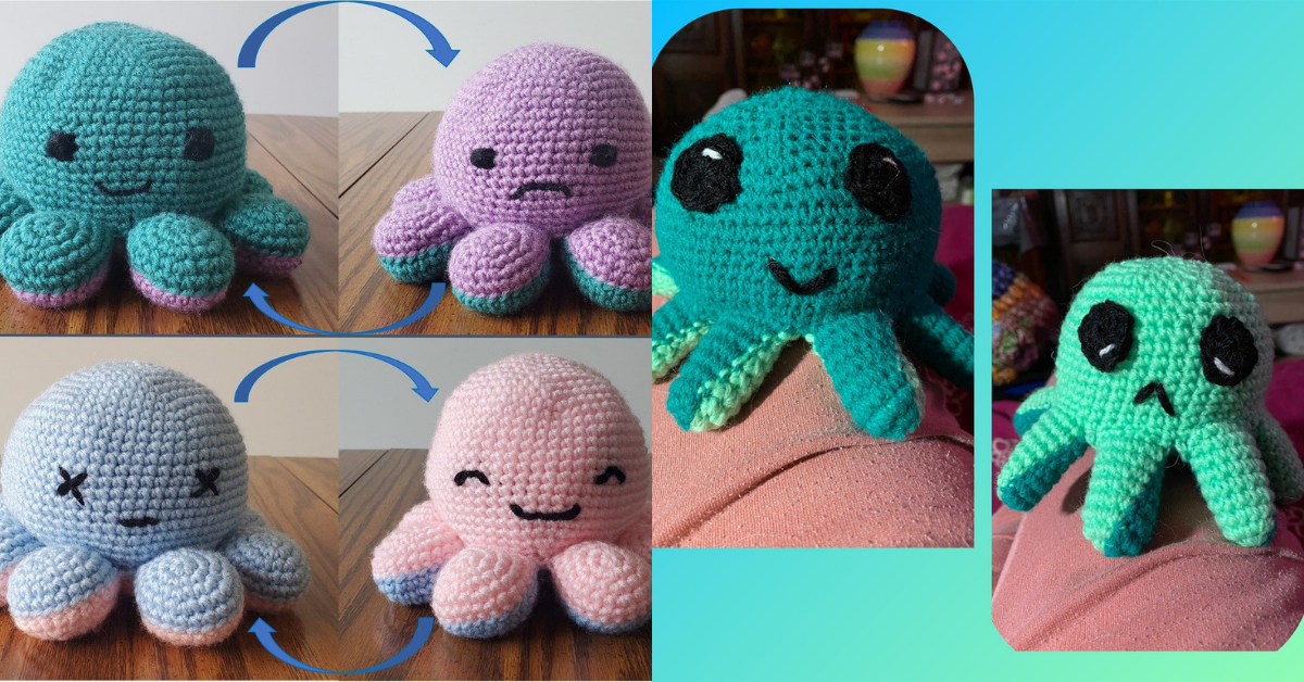 reversible octopus crochet tutorial