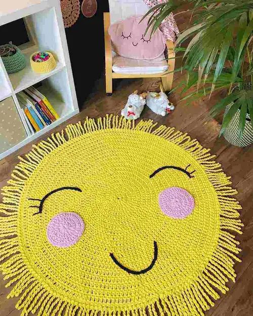 round crochet rugs ideas tutorials 6