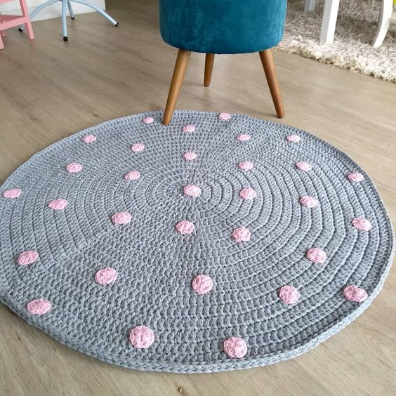 round crochet rugs ideas tutorials 9