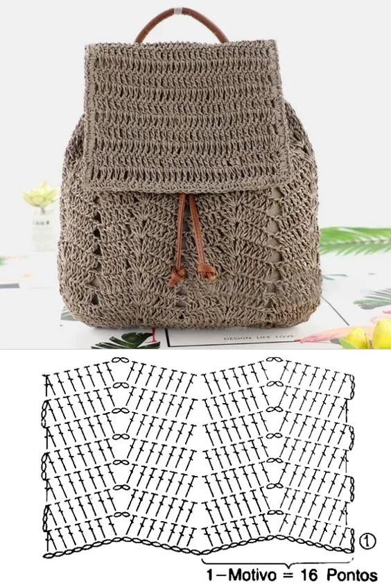 rustic crochet bags 11