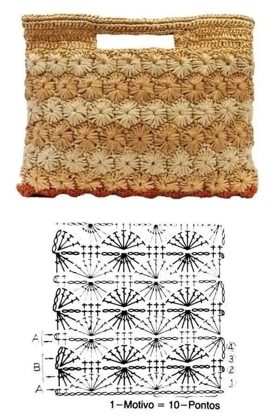 rustic crochet bags 9