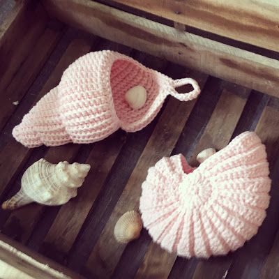 shells made from crochet graphics and ideas 8