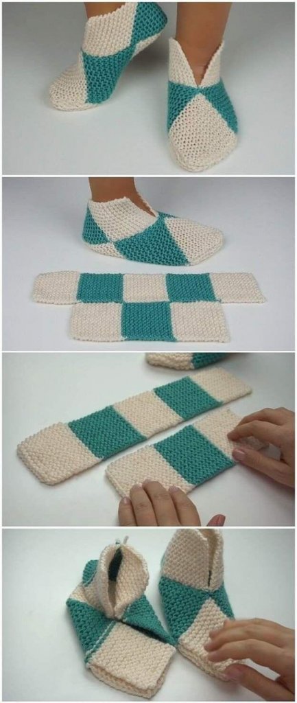 slippers made in crochet step by step 1