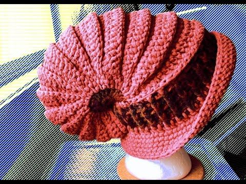 snail shell hat free crochet pattern 1