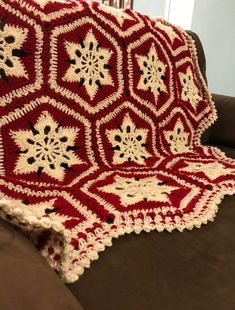 snowflake blanket crochet patterns 2