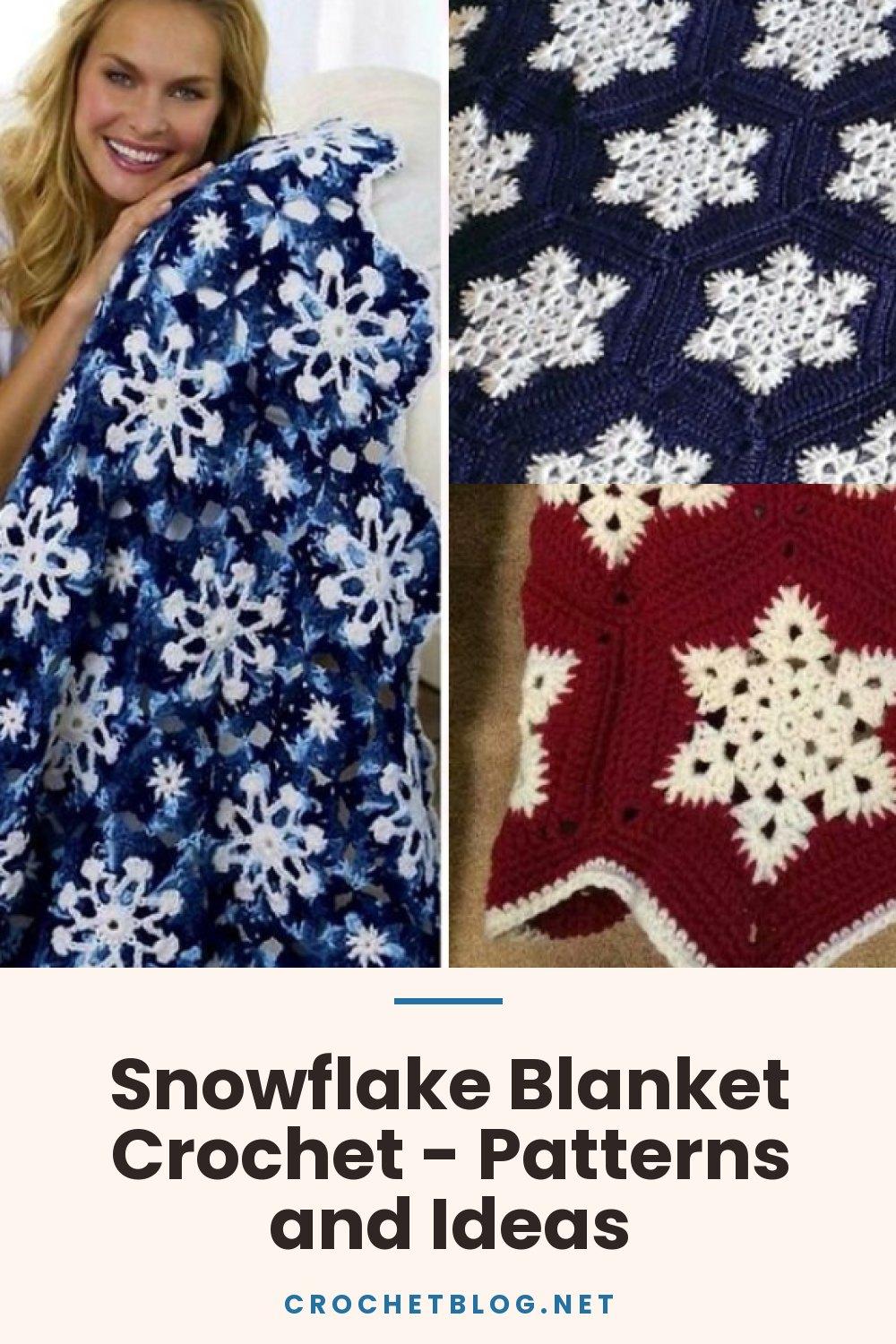 Snowflake Blanket Crochet - Patterns and Ideas