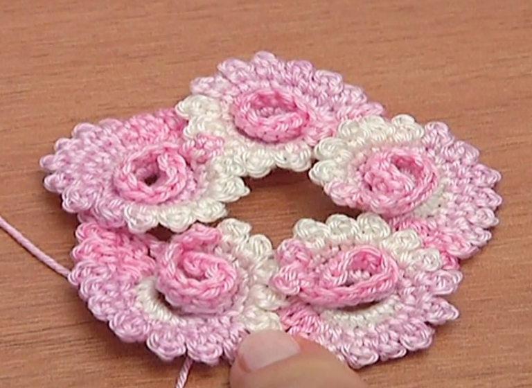 spiral shell cord crochet