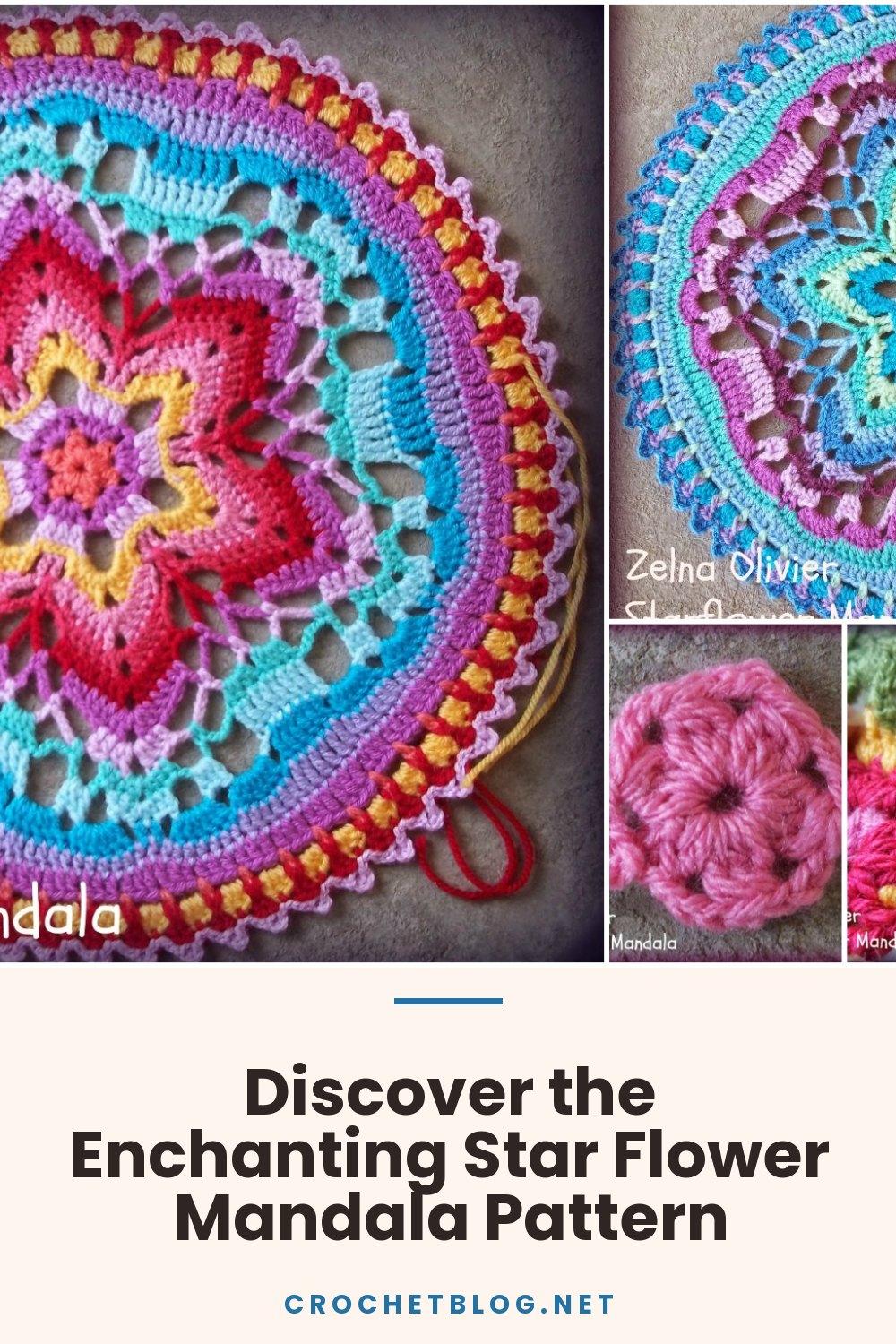 Discover the Enchanting Star Flower Mandala Pattern